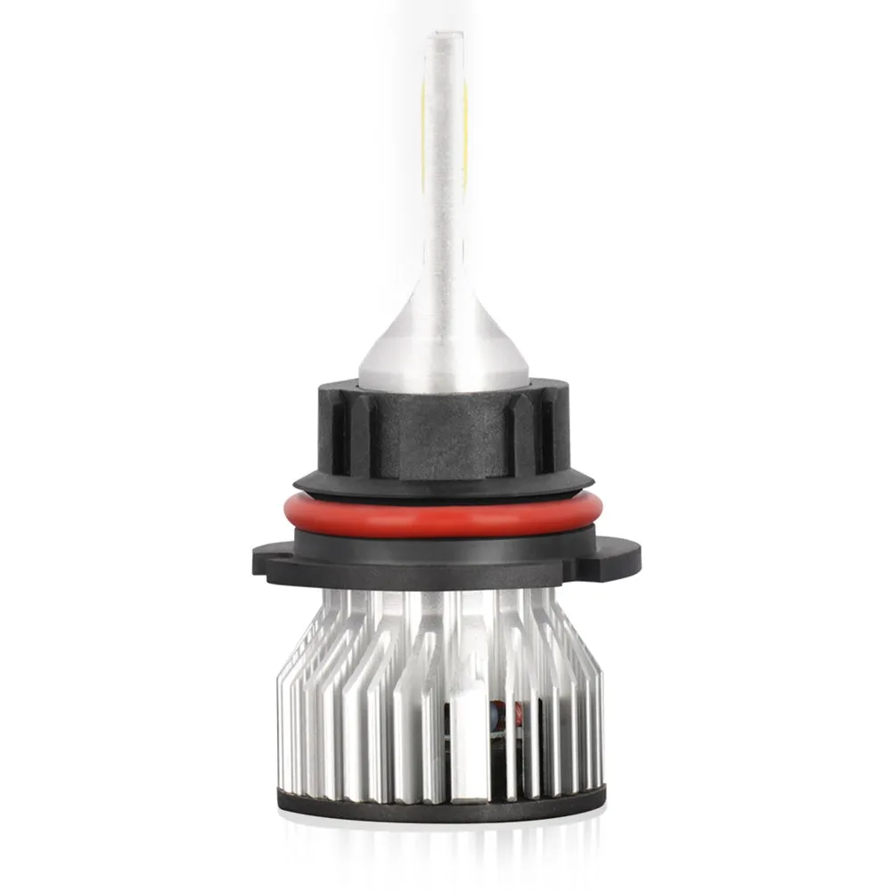 1 Pair Aluminum Car Led Headlight Ip68 Waterproof 6000k