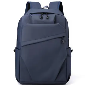 15.6" Backpack for Students Boys Big Casual Daypack with USB Charger