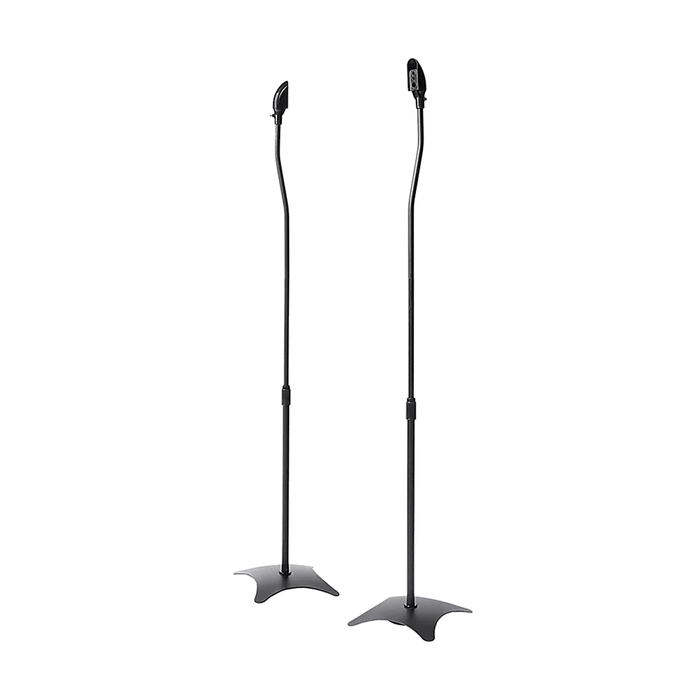 2pcs Speaker Stands Stand Rear Surround Sound Satellite Speakers Adjustable