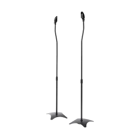 2pcs Speaker Stands Stand Rear Surround Sound Satellite Speakers Adjustable