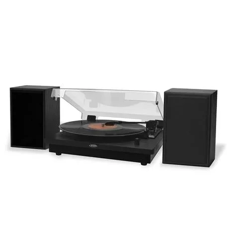 3 Speed Stereo Turntable and Speakers BT JEN-JTA-315
