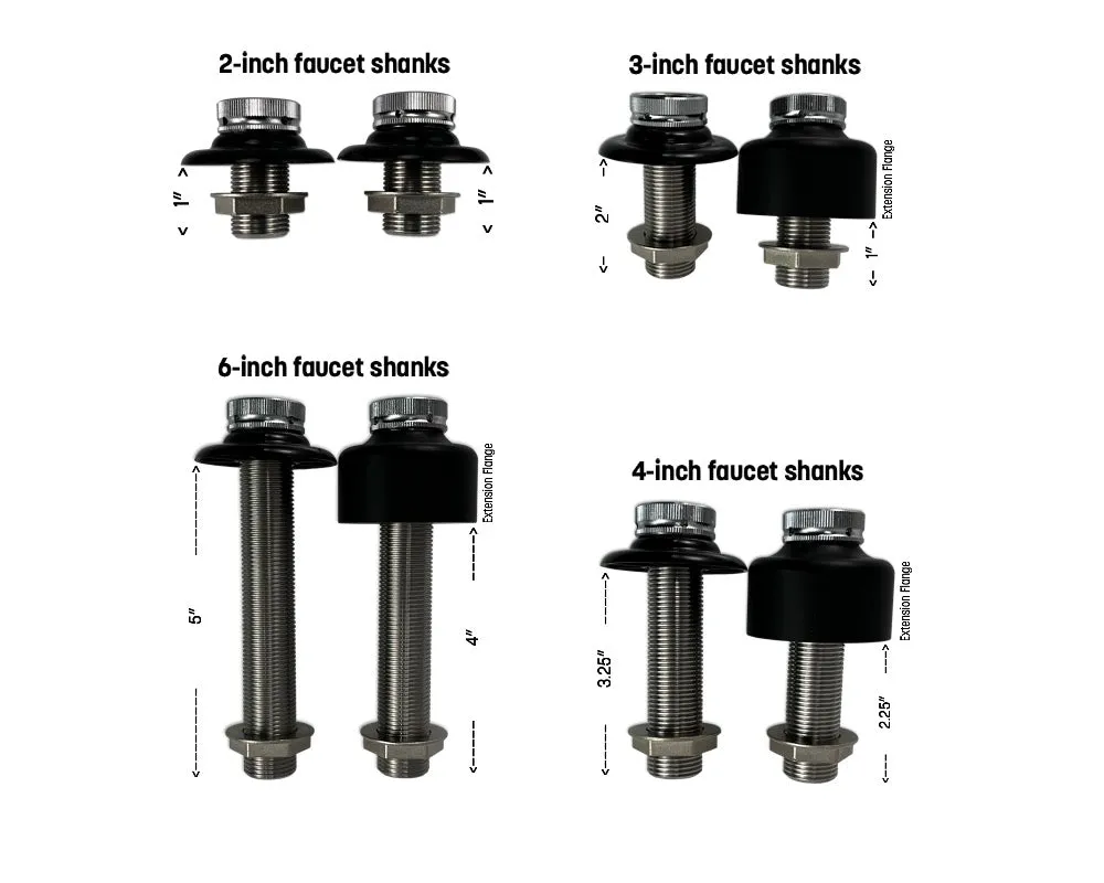 3-Tap Wall Kit