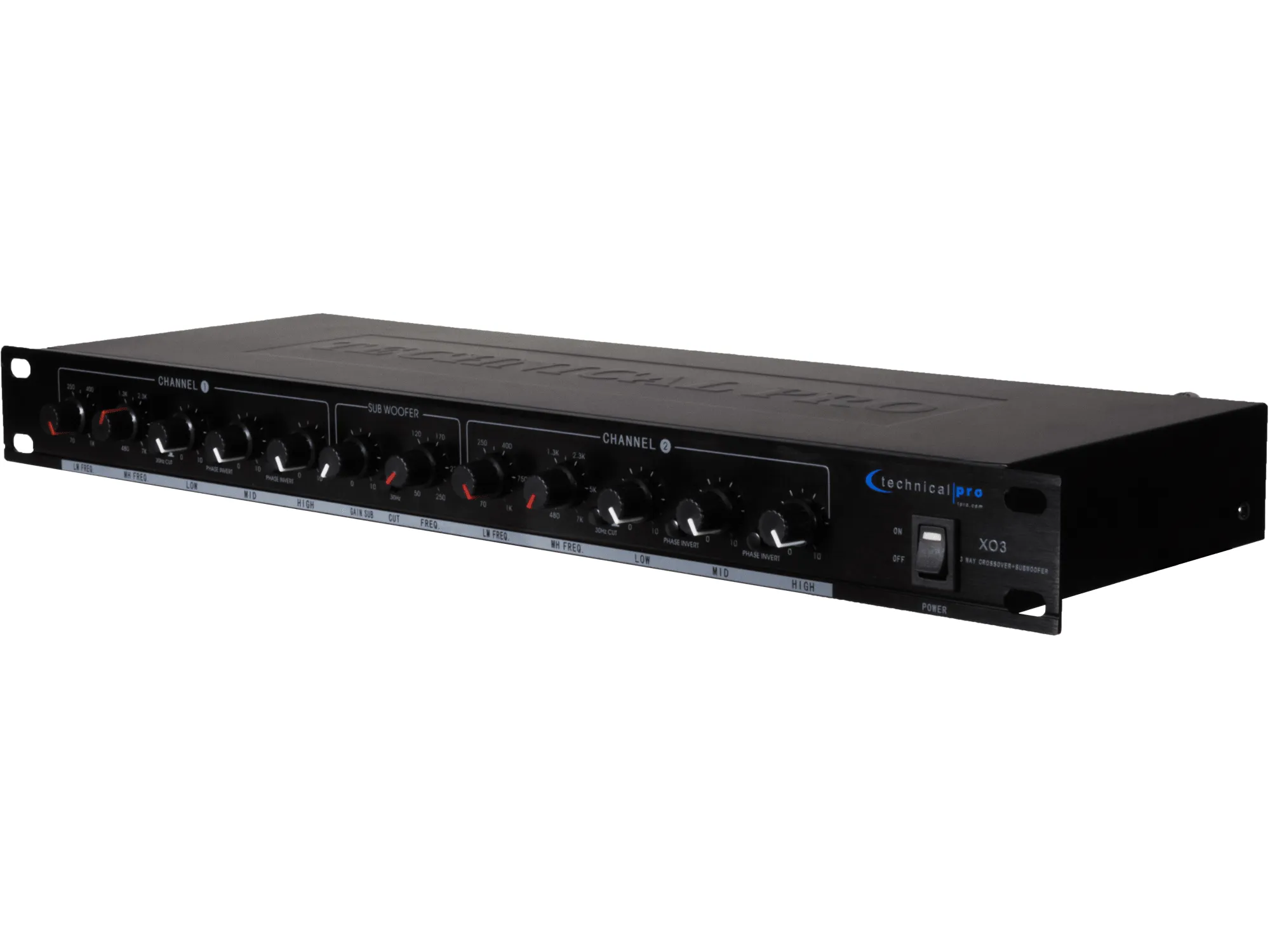 3 Way Crossover with Subwoofer Output