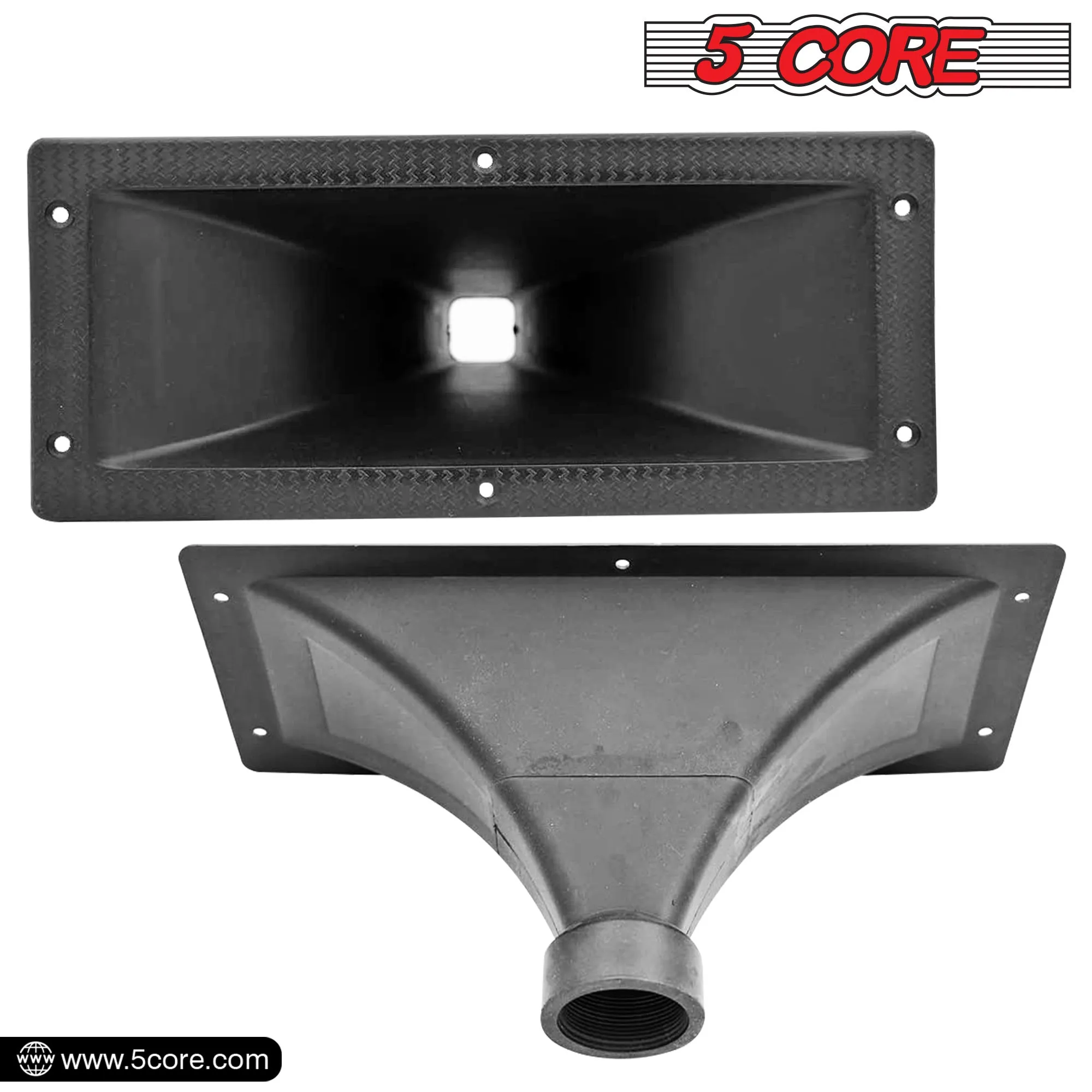 5 Core 15x5 Inch Piezo Flush Mount Horn Tweeter with Compression