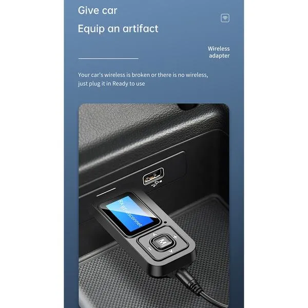 5.0 Bluetooth Wireless Audio Transmitter Receiver
