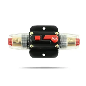 ACOPower 60 Amp Resettable Fuse Circuit Breaker Car Protect
