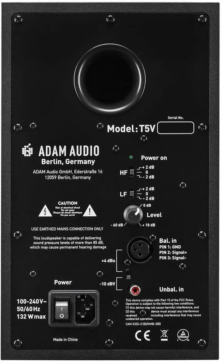 ADAM Audio T5V 5 inch Powered Studio Monitor