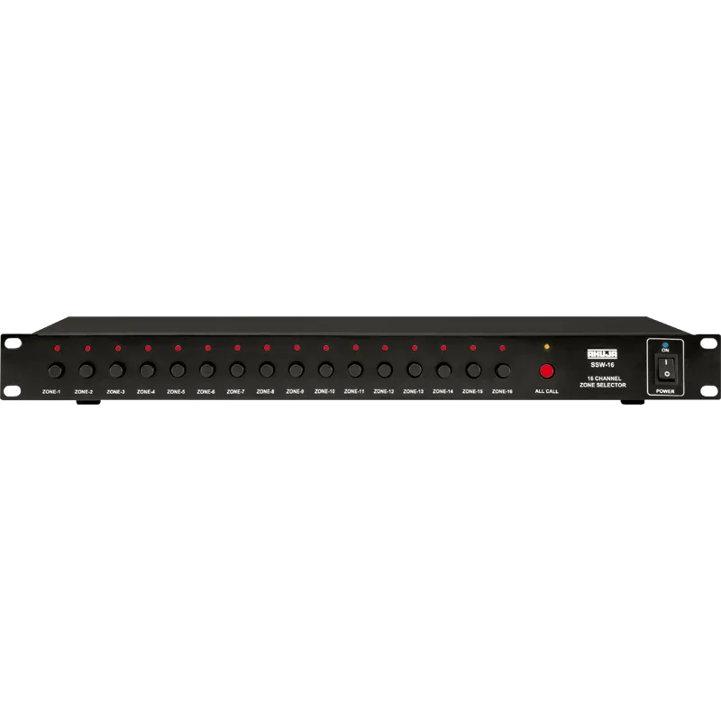 Ahuja Zone Selector 16 CH 1x100V Input - SSW16M