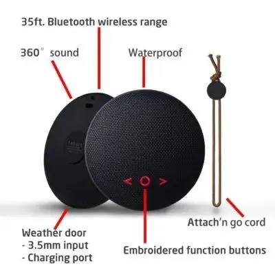 Altec Lansing Drop Max 2 W Magnetic Bluetooth Speaker (Stereo Channel)