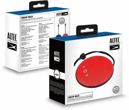Altec Lansing Drop Max 2 W Magnetic Bluetooth Speaker (Stereo Channel)