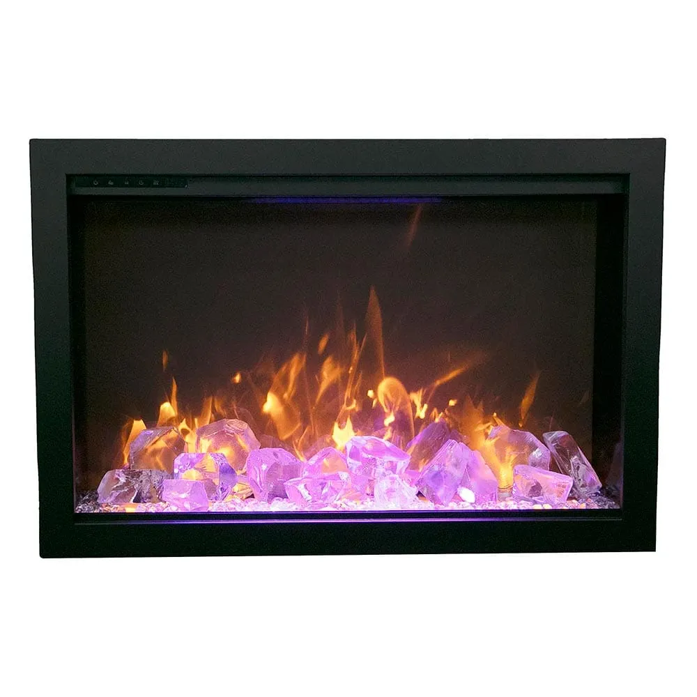 Amantii 38-In Traditional Bespoke Smart Built-In Electric Fireplace