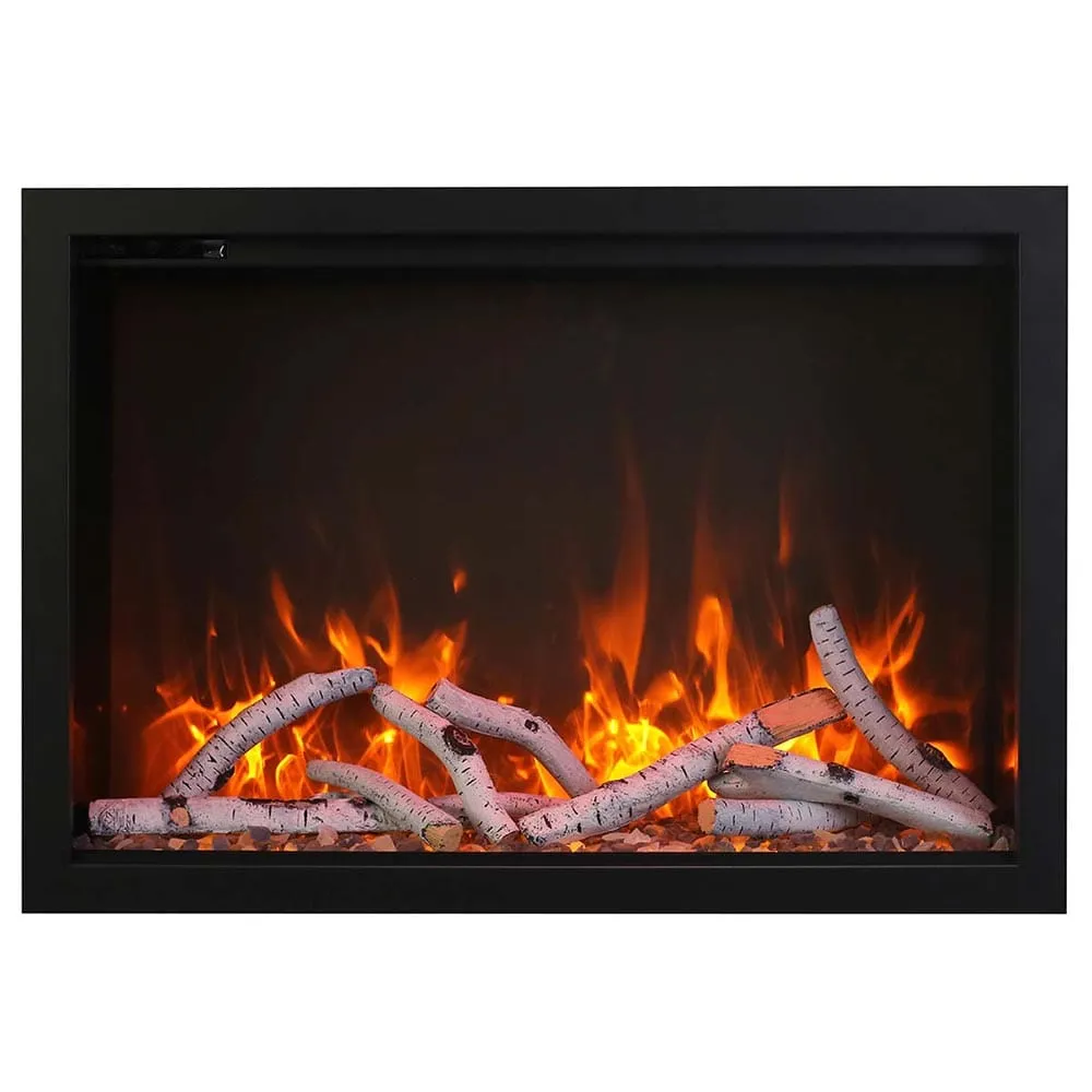 Amantii 38-In Traditional Bespoke Smart Built-In Electric Fireplace