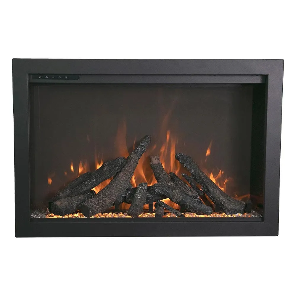 Amantii 38-In Traditional Bespoke Smart Built-In Electric Fireplace