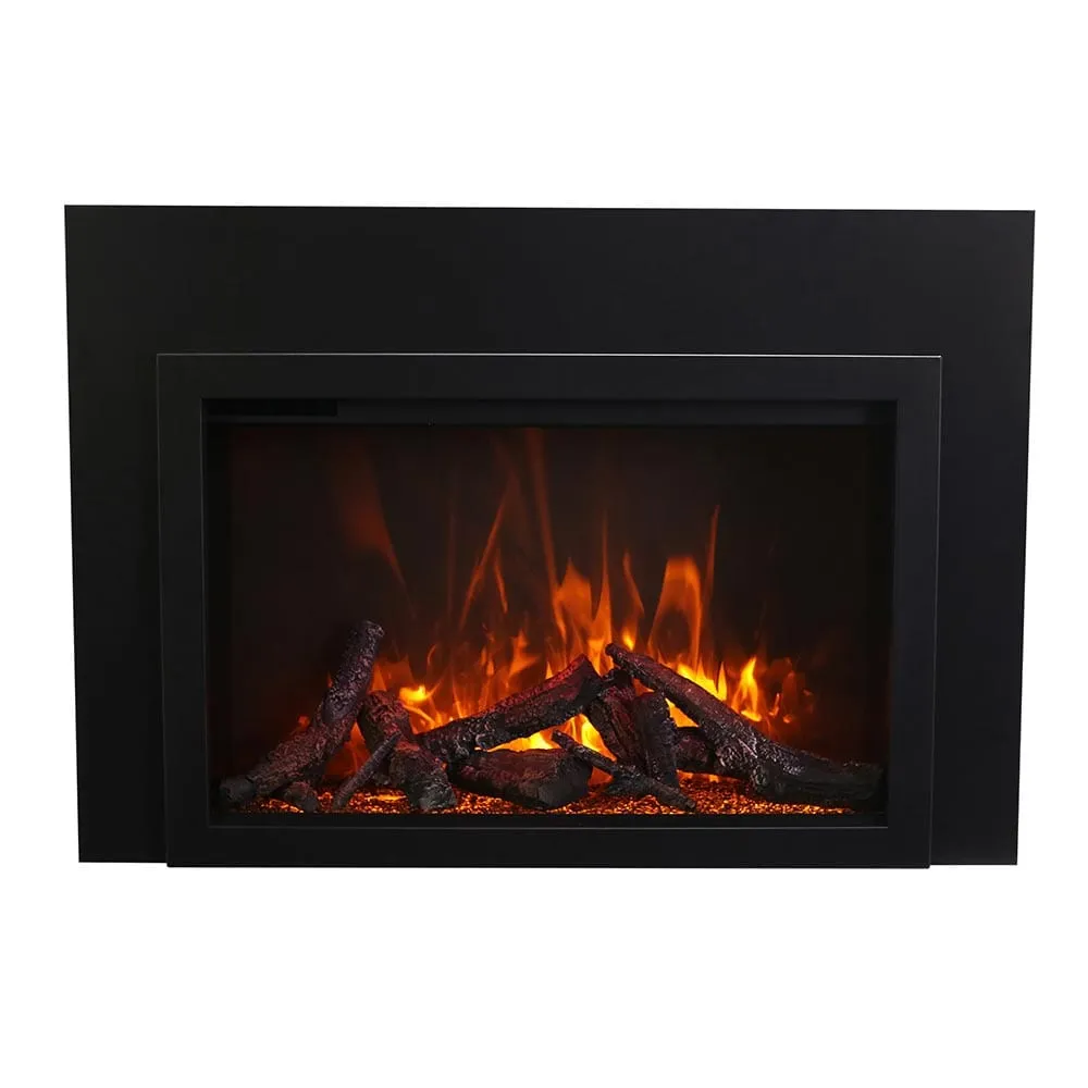 Amantii 38-In Traditional Bespoke Smart Built-In Electric Fireplace