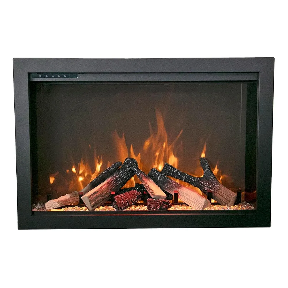 Amantii 44-in Traditional Bespoke Smart Built-In Electric Fireplace
