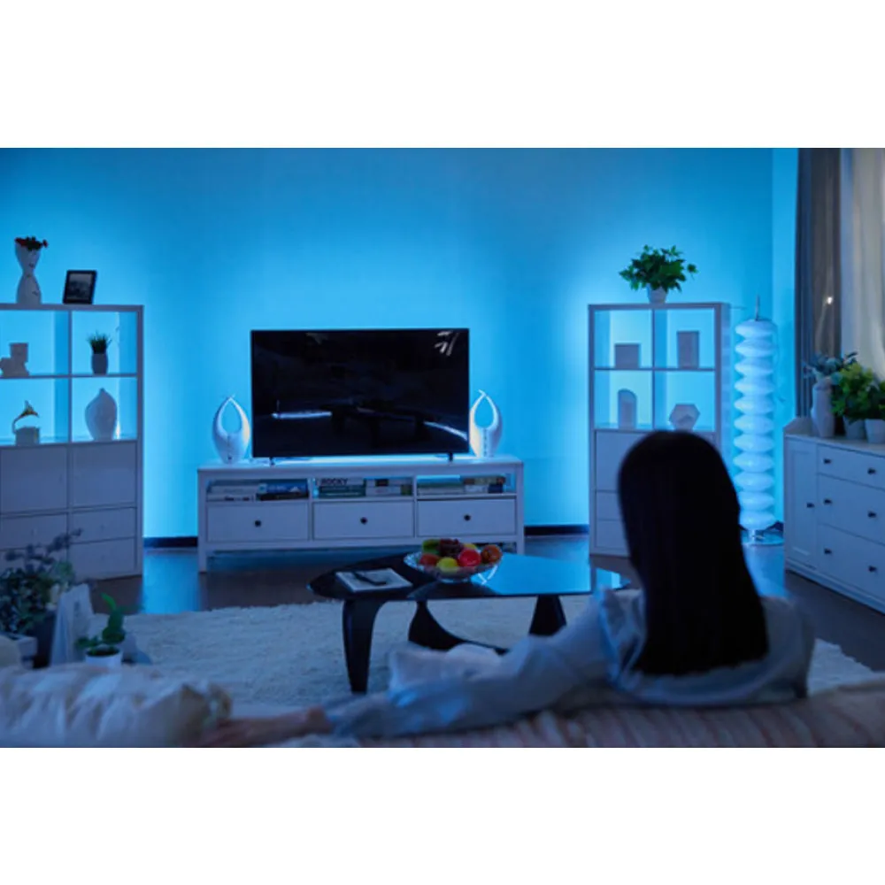 Aputure Amaran SM5c Smart RGB LED Pixel Light Strip (5 Meters) 3200K-6500K CCT with Voice Control, Wi-Fi & Bluetooth Connectivity for Live Streaming, Vlogging, Video Podcasting, Photography, Film Making & Home Interior Lighting