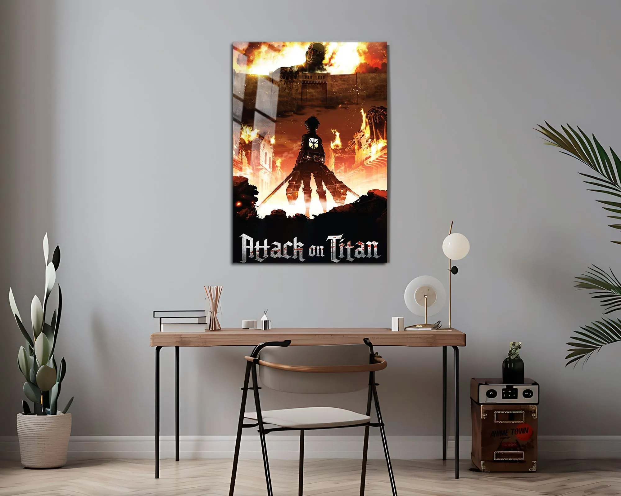 Attack on Titan Wall Metal Poster