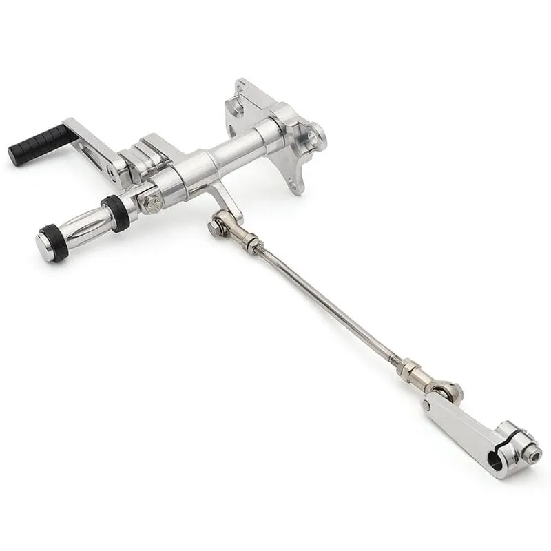 Attitude Inc Forward Control Kit, Polished 12 in forward, for Harley-Davidson Sportster XL883 XL1200 1986-2003, Kit