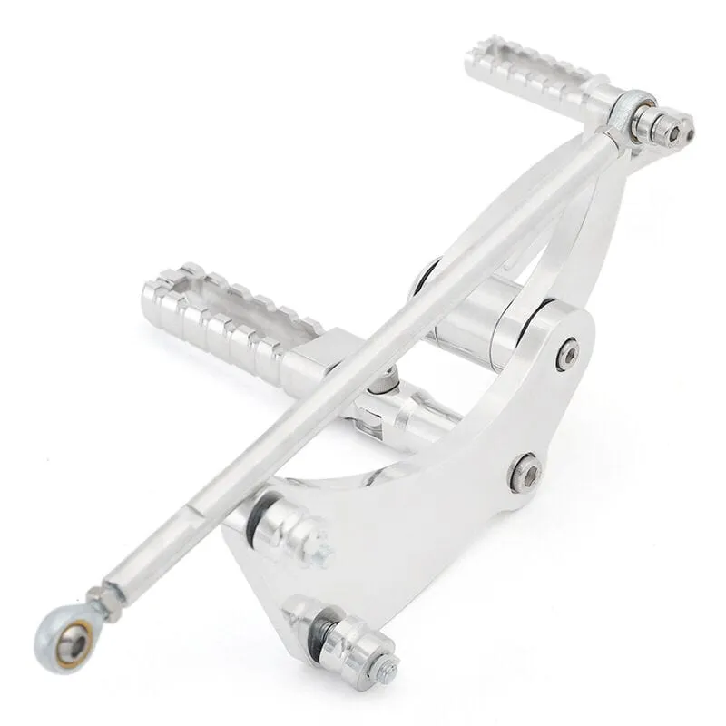 Attitude Inc Forward Control Kit, Polished, 12 in. Forward, For Harley-Davidson Street Bob 2018-2021, Kit