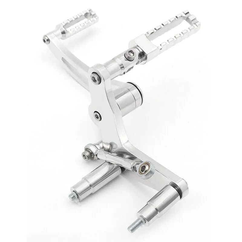 Attitude Inc Forward Control Kit, Polished, 12 in. Forward, For Harley-Davidson Street Bob 2018-2021, Kit
