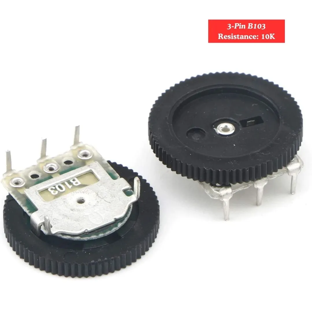 B-Series Round Dial Potentiometer Rotary Volume Control Switch