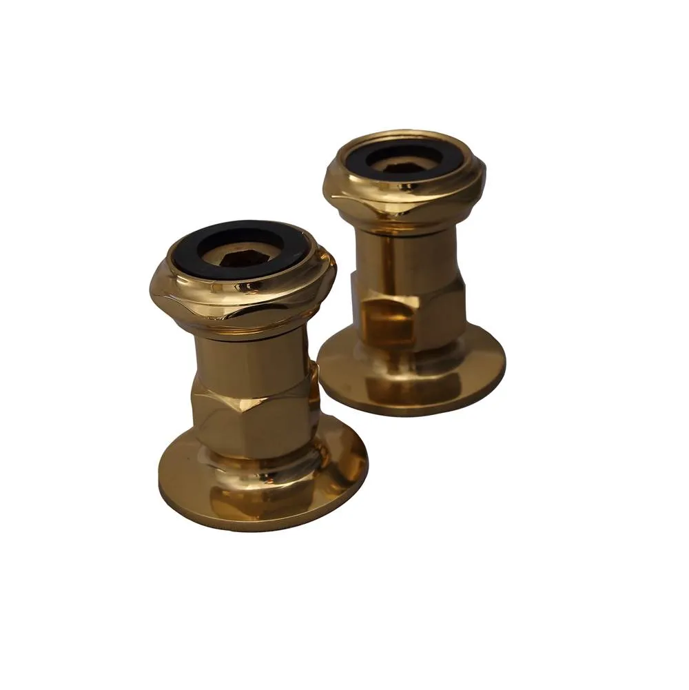 Barclay 4505S Straight 1/2 Wall MountCoupler 1-3/4 Long