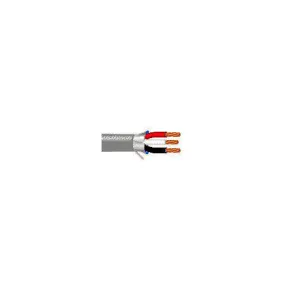 Belden 5201FE 16 AWG 3-Conductor Security and Commercial Audio Cable 1000FT Gray in box)