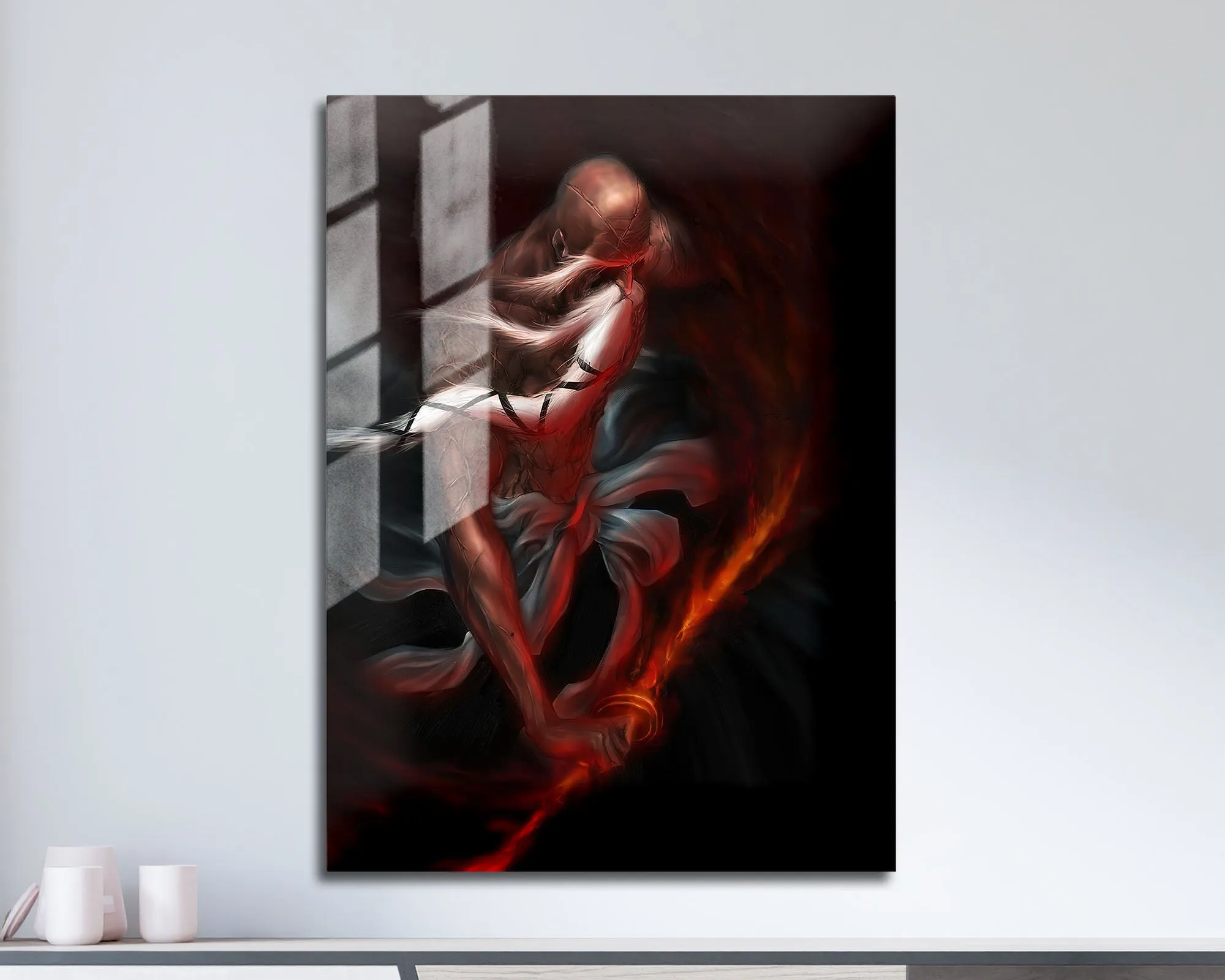Bleach Yamamoto Bankai Metal Poster