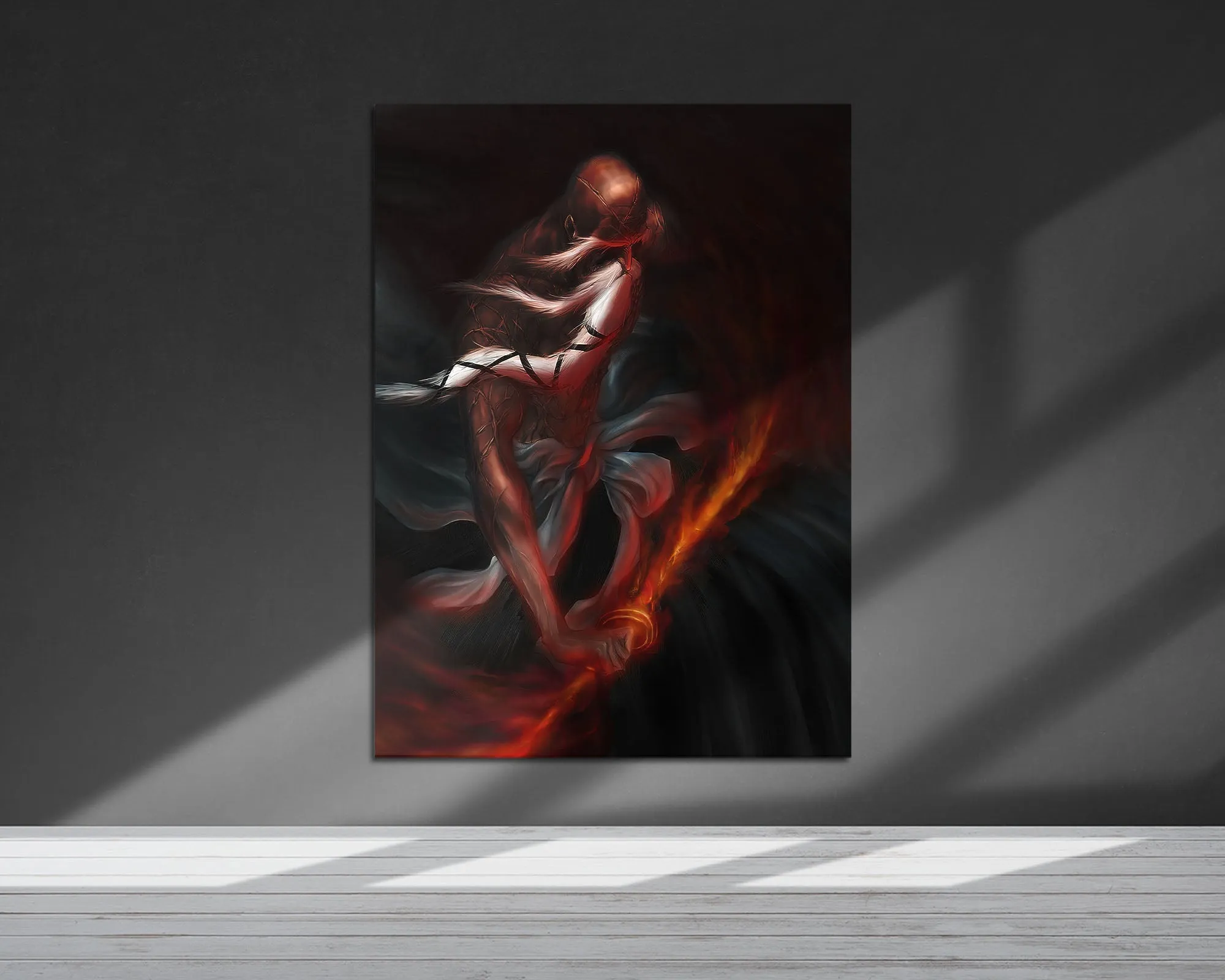 Bleach Yamamoto Bankai Metal Poster