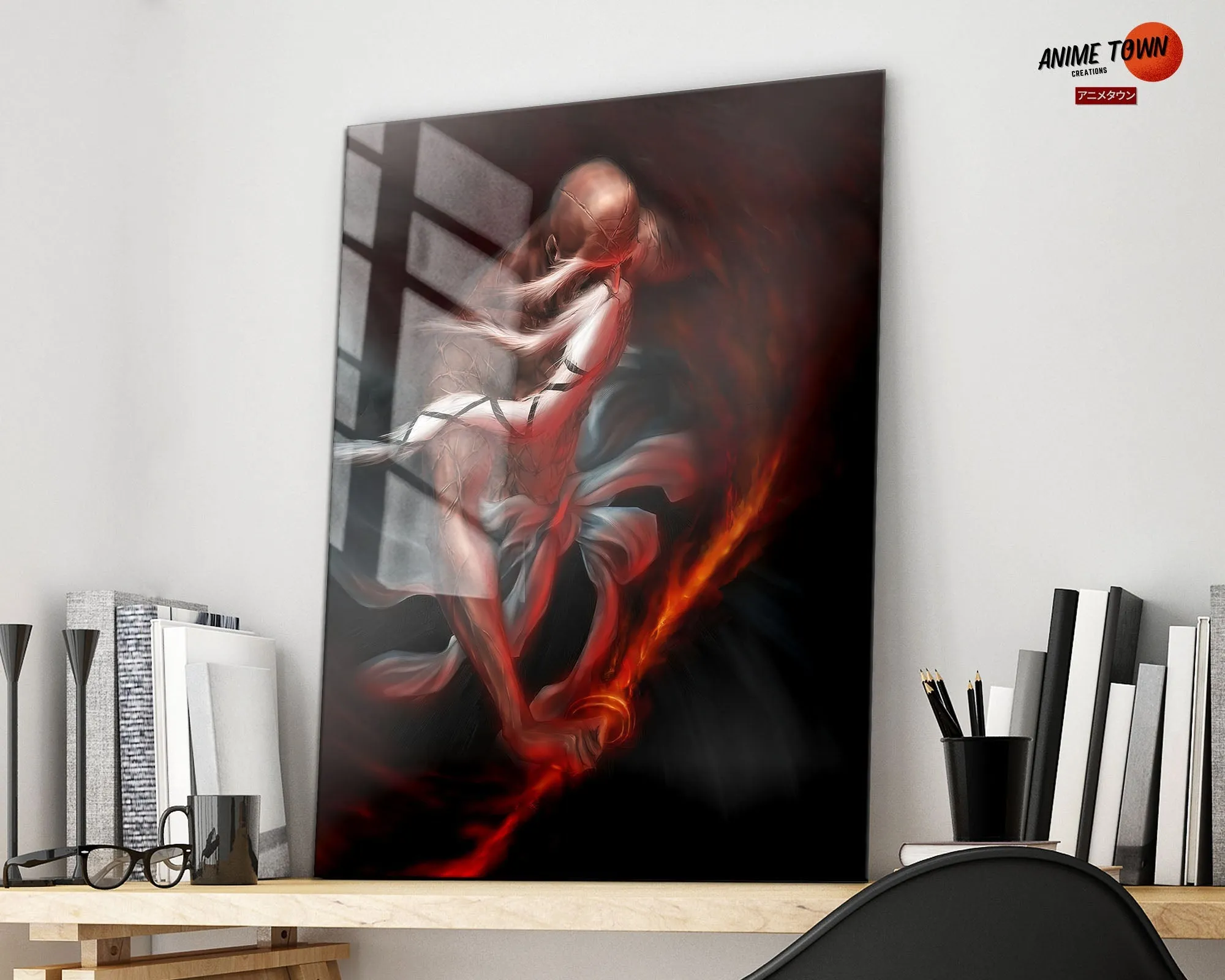Bleach Yamamoto Bankai Metal Poster