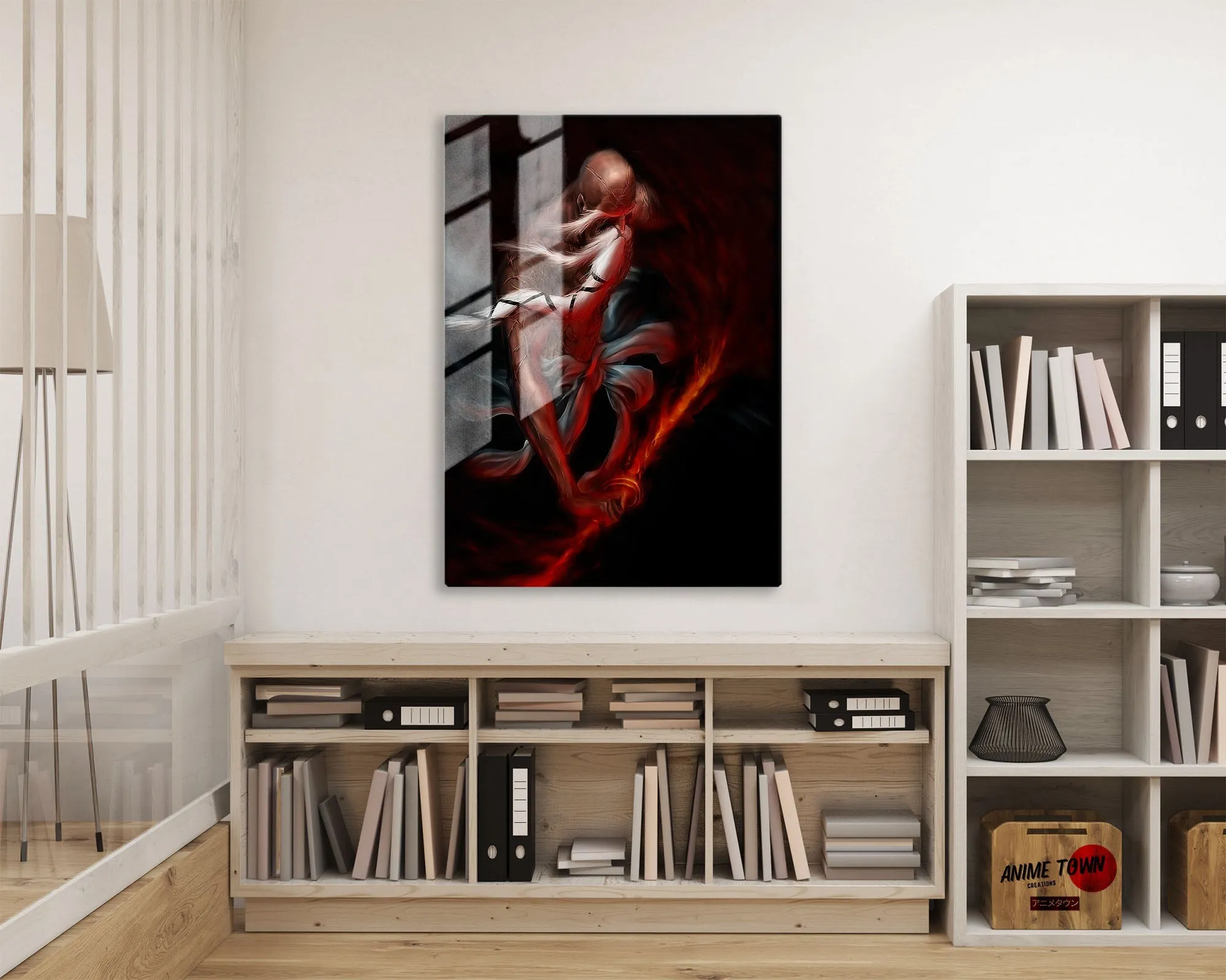 Bleach Yamamoto Bankai Metal Poster