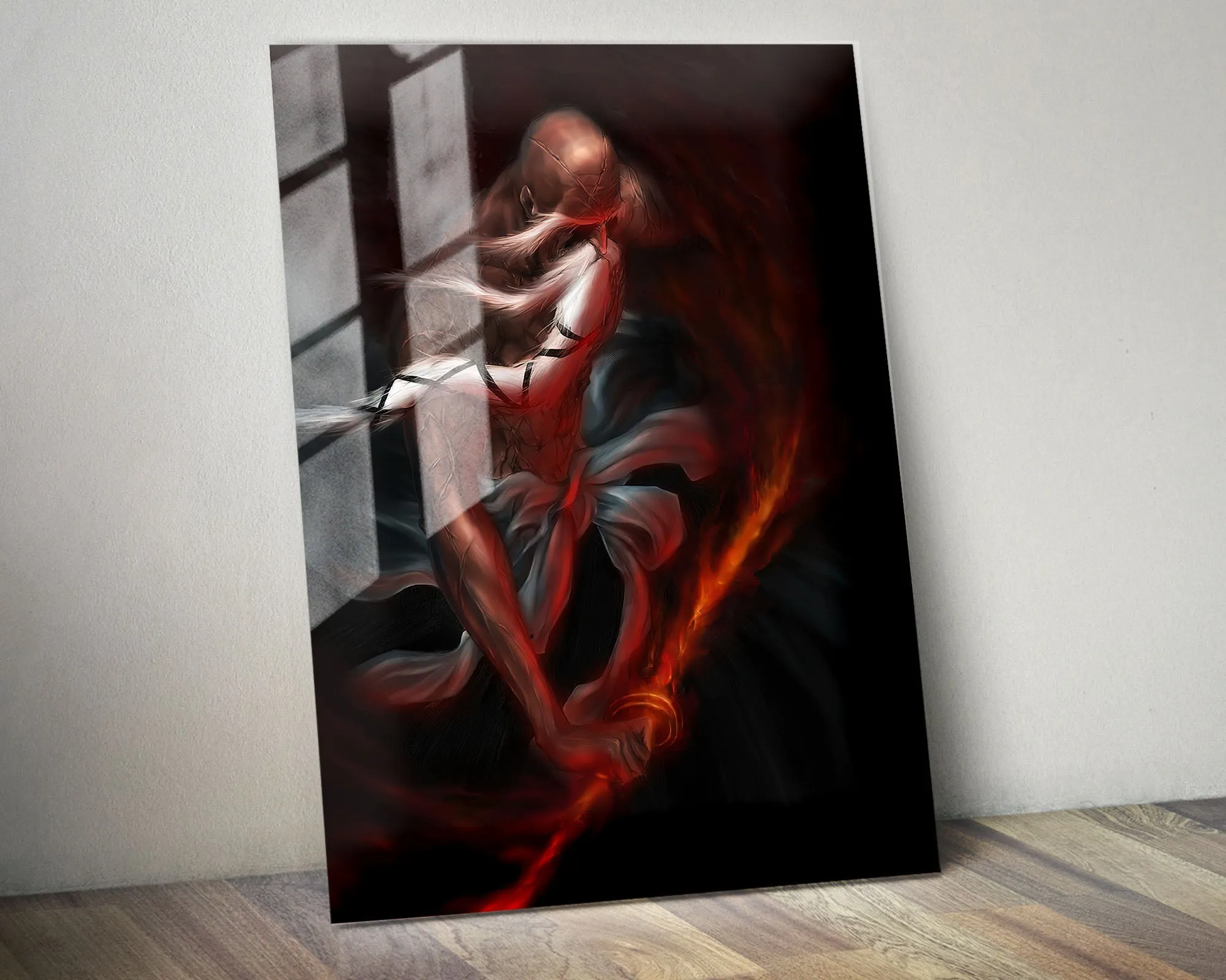 Bleach Yamamoto Bankai Metal Poster