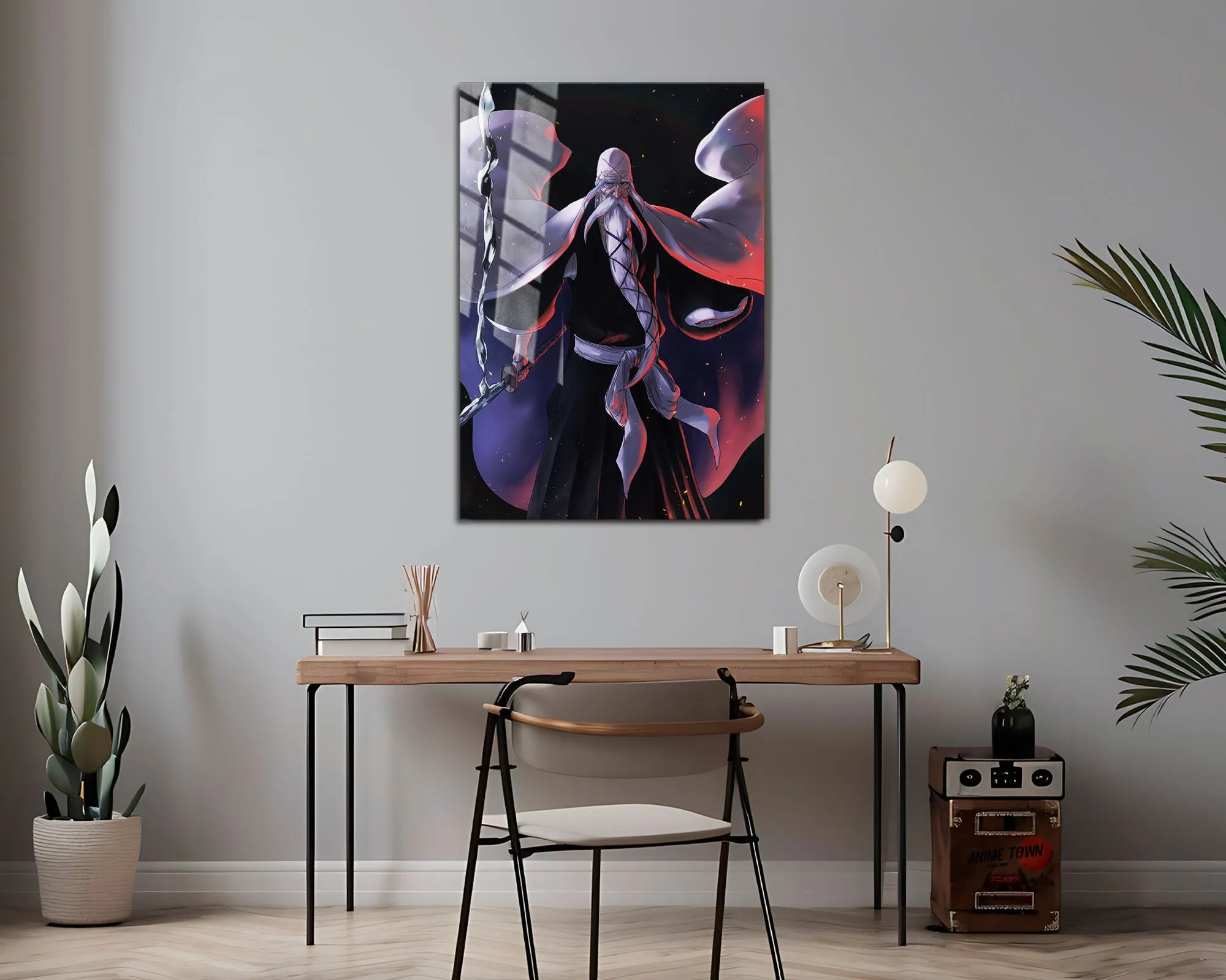 Bleach Yamamoto Metal Poster