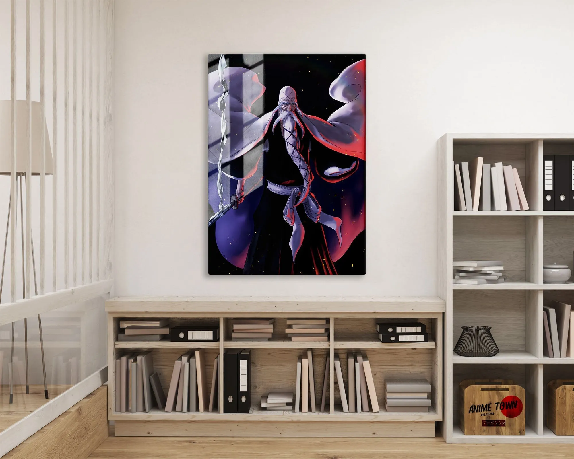 Bleach Yamamoto Metal Poster