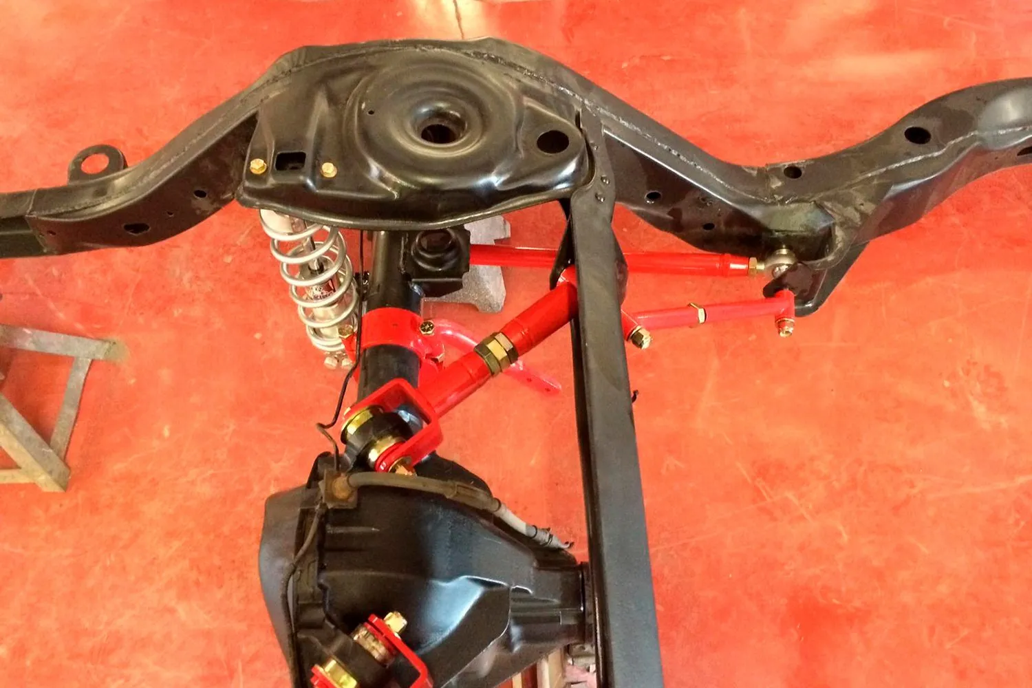 BMR Control Arm Reinforcement Braces Chevy Monte Carlo (64-67) Red or Black