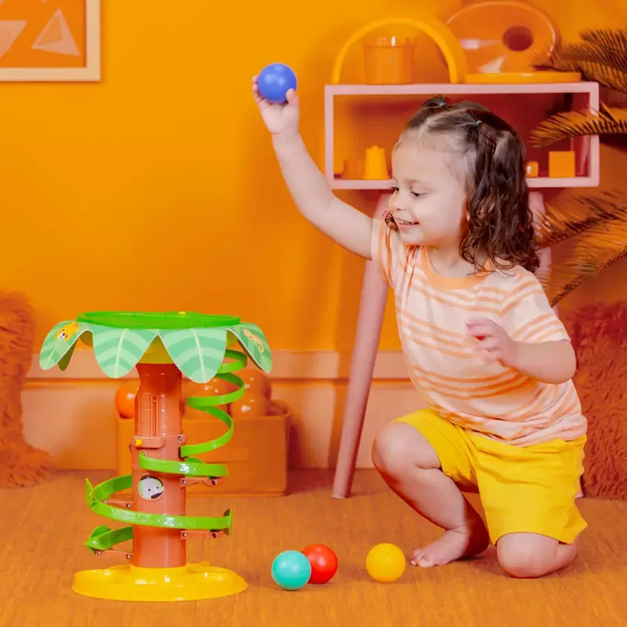 Bright Starts Tropical Twirl Ball Play Toy