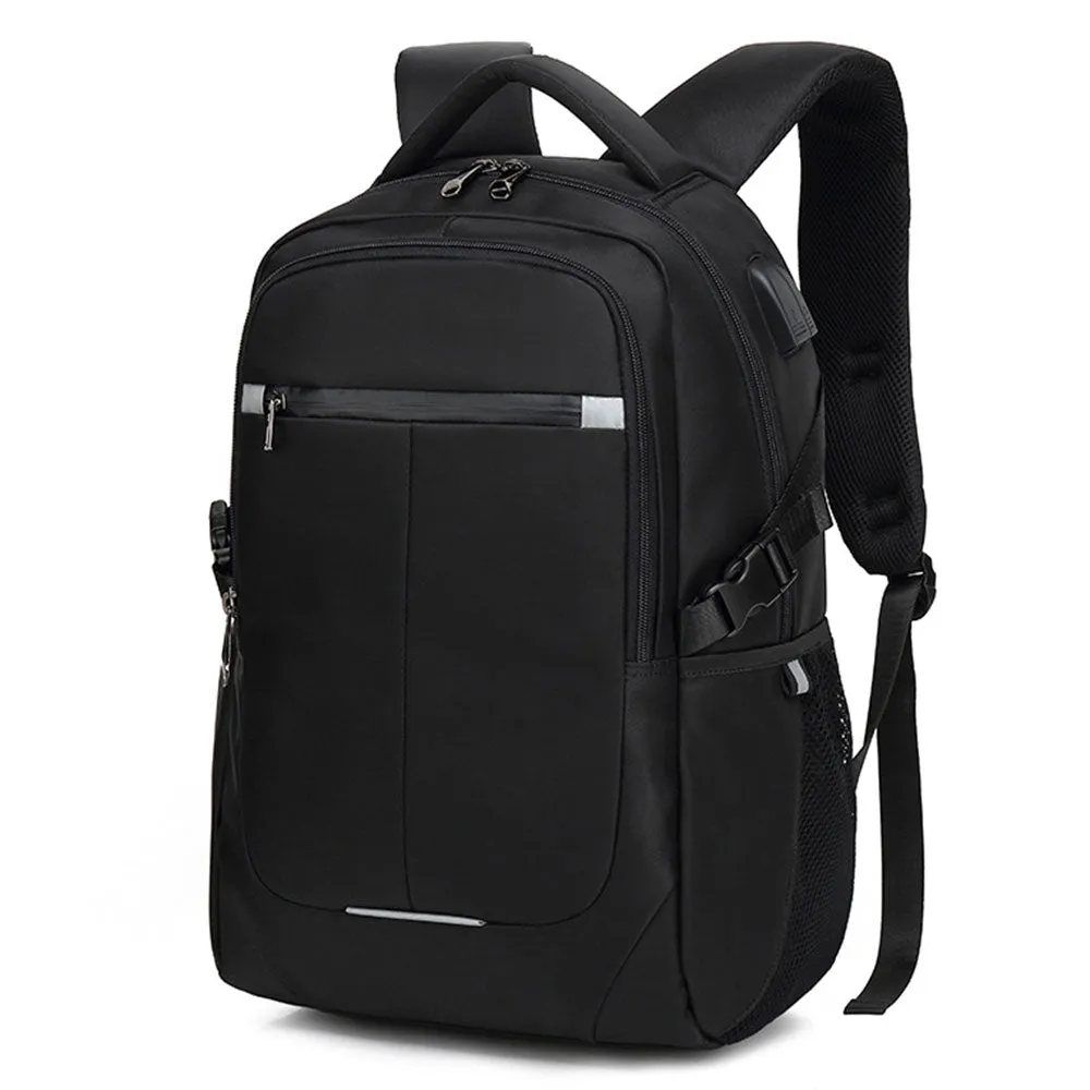 Business Anti-theft Backpack for Boys Men School Laptop Bookbag with Charging Port Top Level