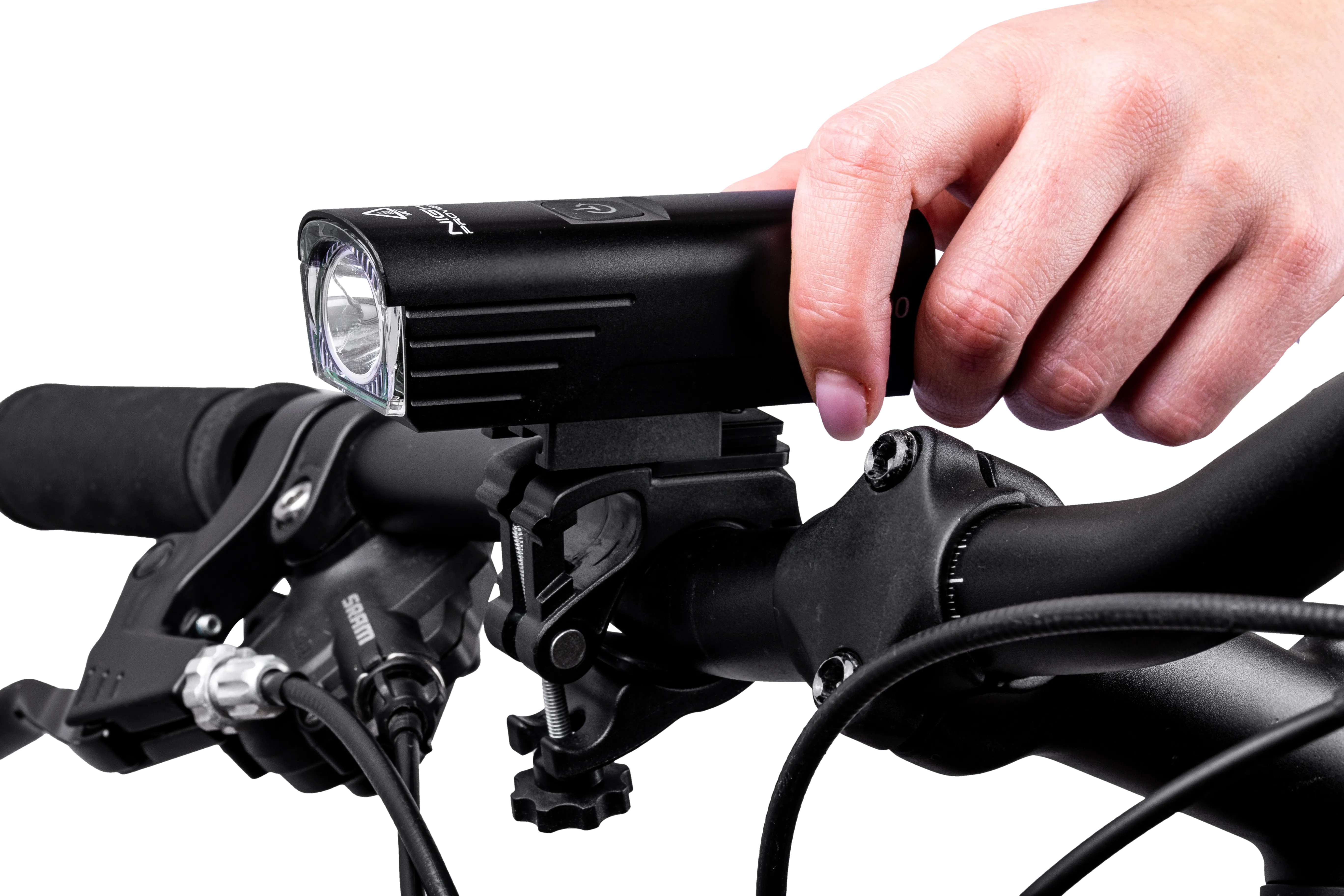 BX-1200 HEADLIGHT HANDLEBAR MOUNT REPLACEMENT FEATURING QUICK-RELEASE
