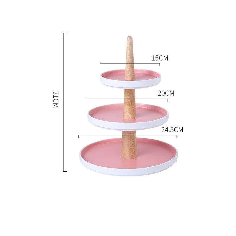 Cake Tray Dessert Table Decoration Display Stand Set