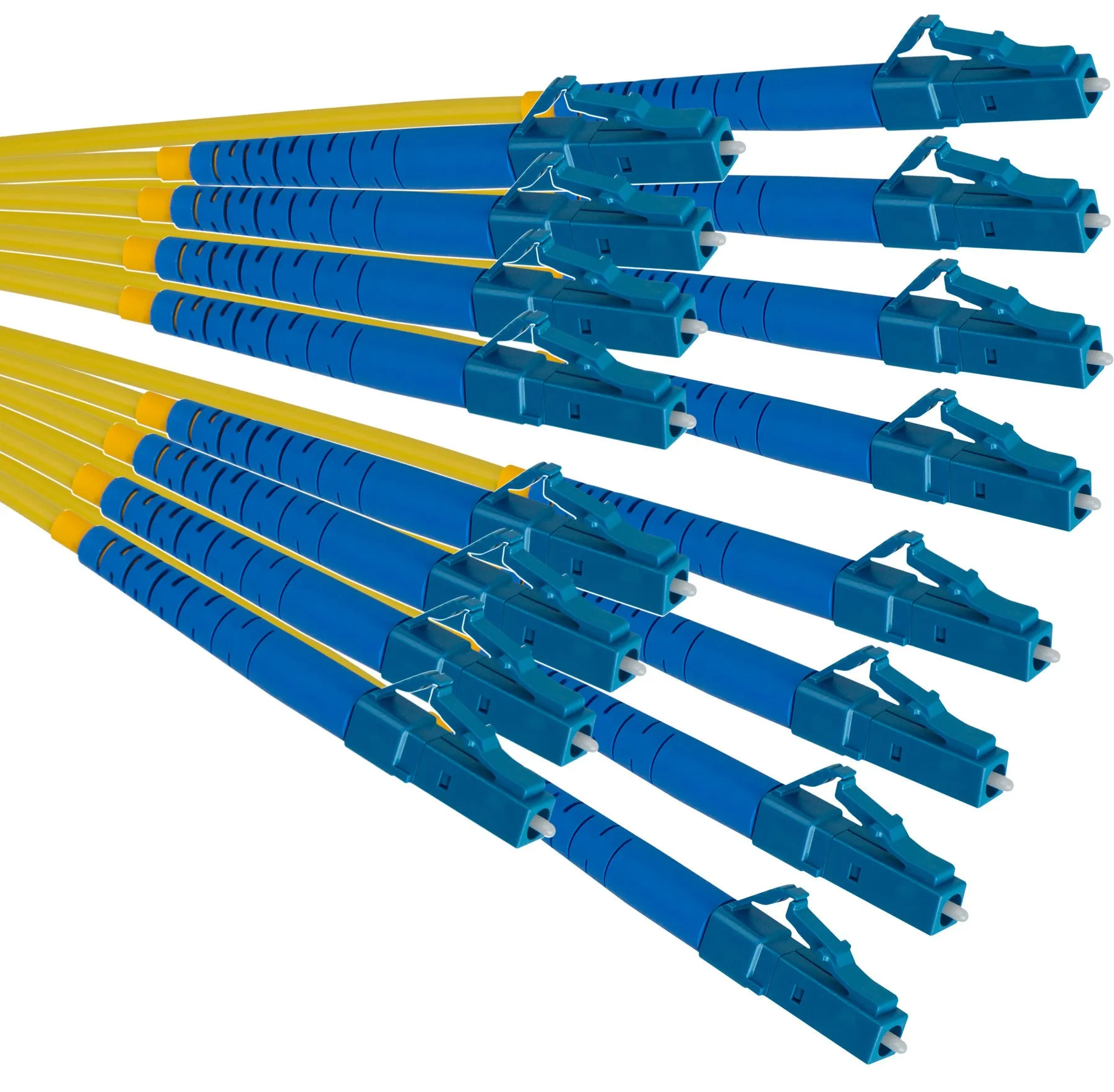 Camplex 8-Channel LC-Single Mode Tactical Fiber Optical Snake- 750 Foot