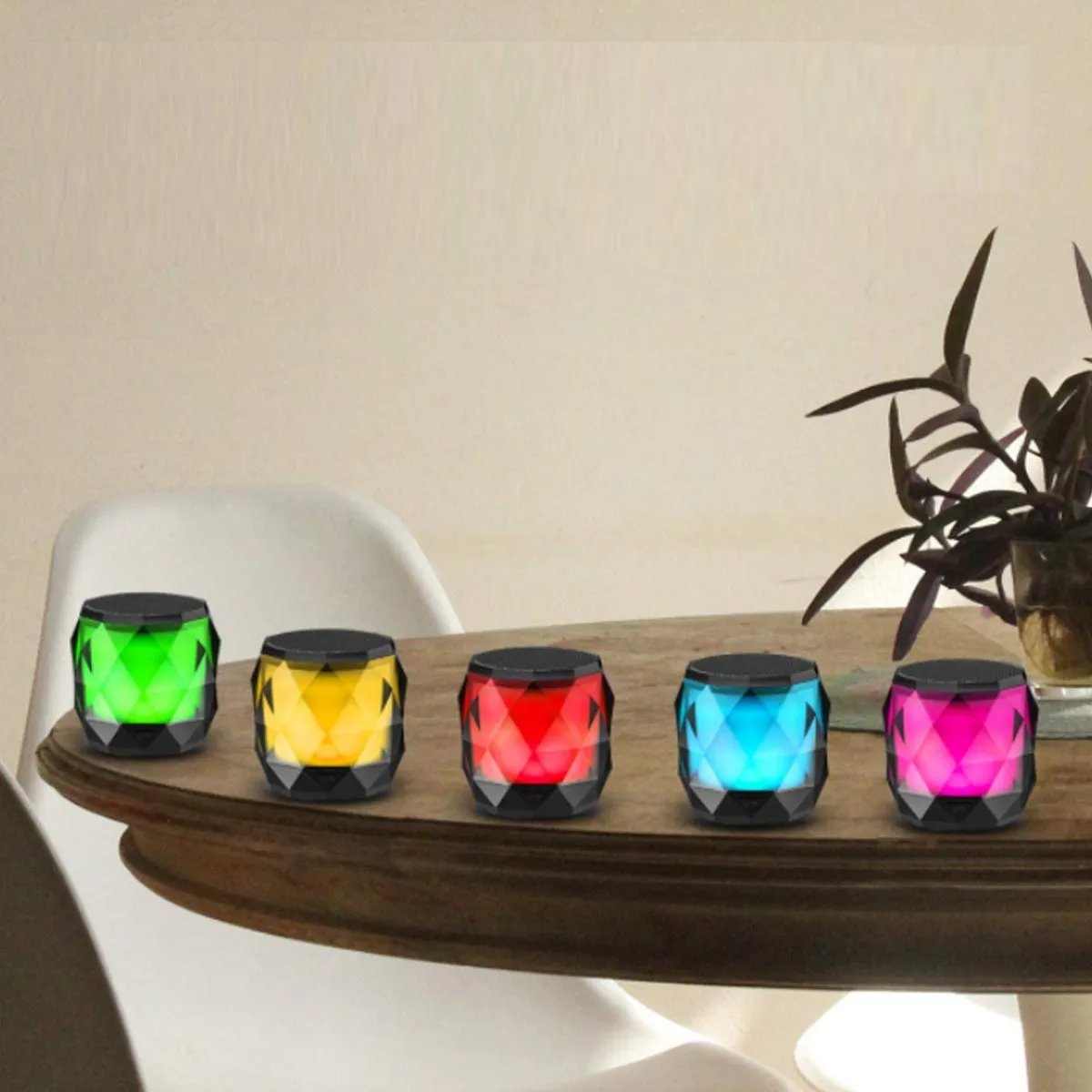 Candylight LED Stereo Bluetooth Mini Speaker