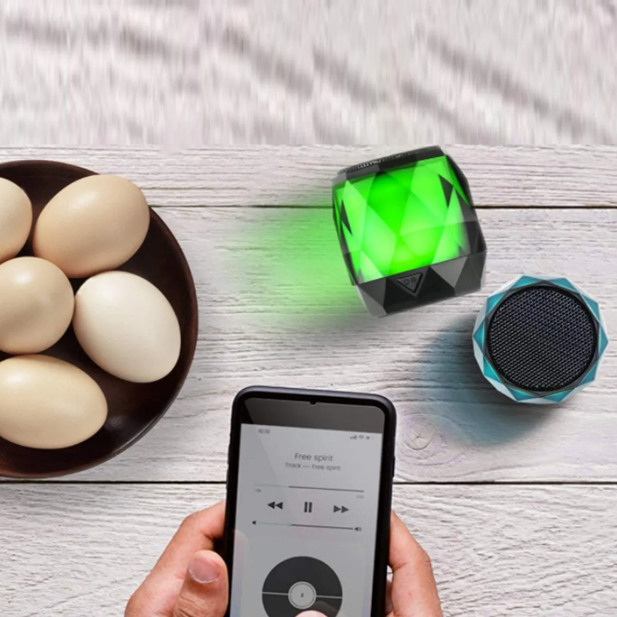 Candylight LED Stereo Bluetooth Mini Speaker