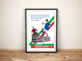 Carlisle United Anglo Italian Cup Print