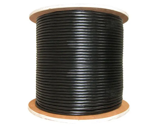 Coaxial Cable-MIG-240 Low Loss RF Cable, Solid BC Conductor, 95% TC Braiding, AL Foil Shield, 250ft, 500ft and 1000ft - Black