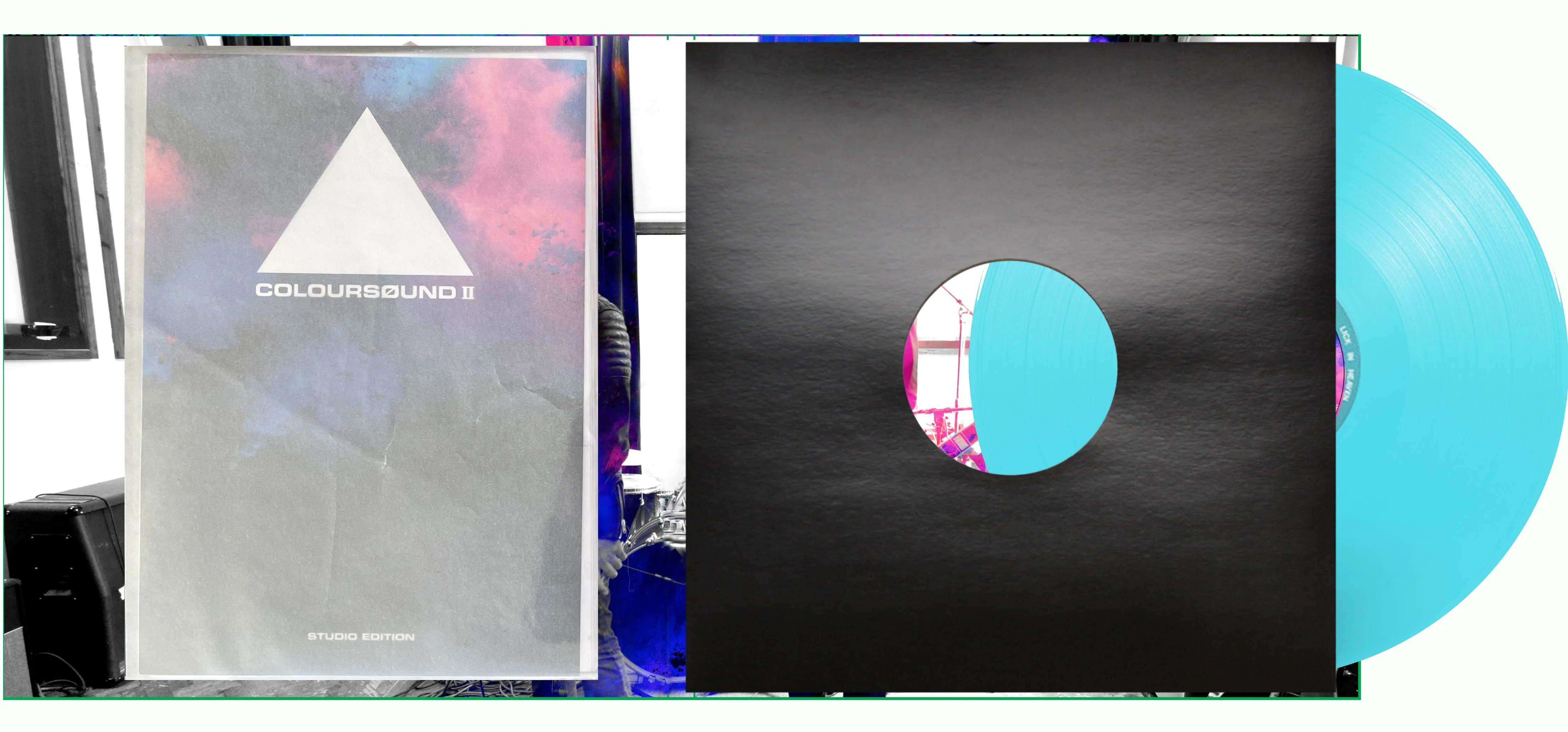 COLOURSØUND II - LIMITED STUDIO EDITION SKY BLUE VINYL  LP   CD COLLECTION
