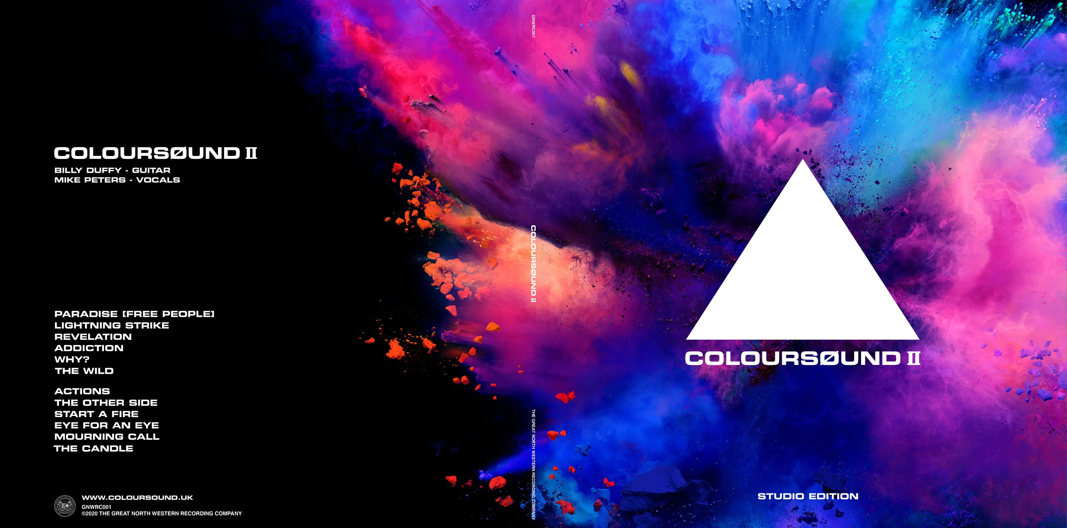 COLOURSØUND II - LIMITED STUDIO EDITION SKY BLUE VINYL  LP   CD COLLECTION