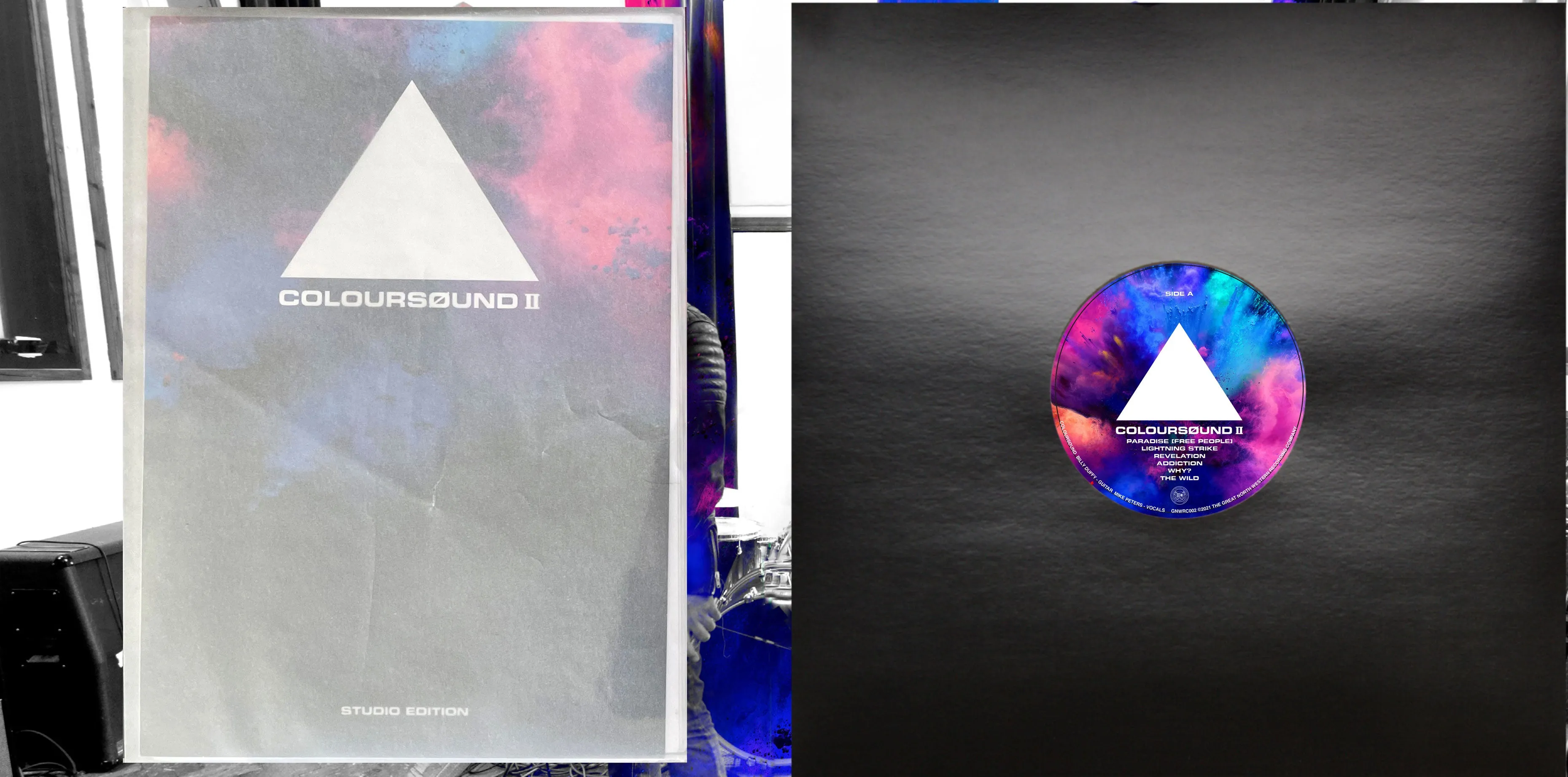 COLOURSØUND II - LIMITED STUDIO EDITION SKY BLUE VINYL  LP   CD COLLECTION