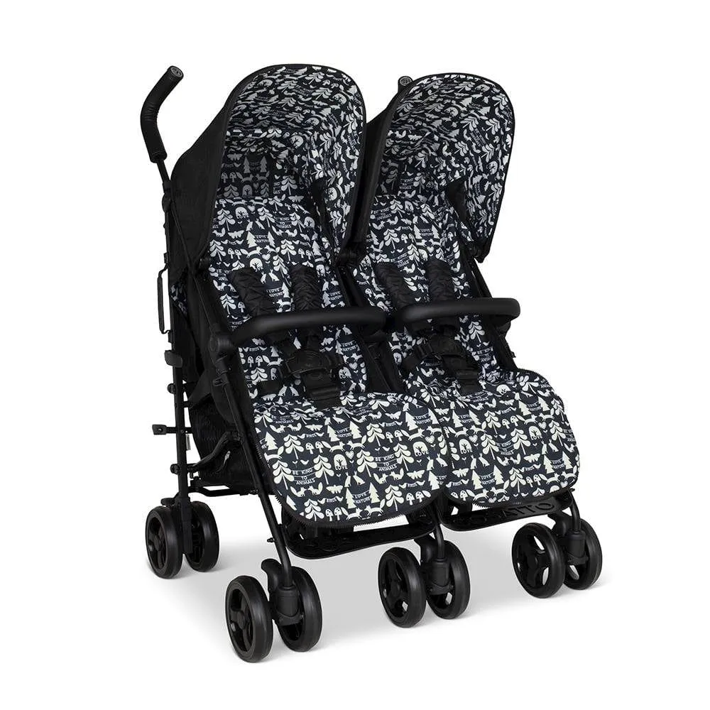 Cosatto Supa Dupa Twin Pushchair Silhouette