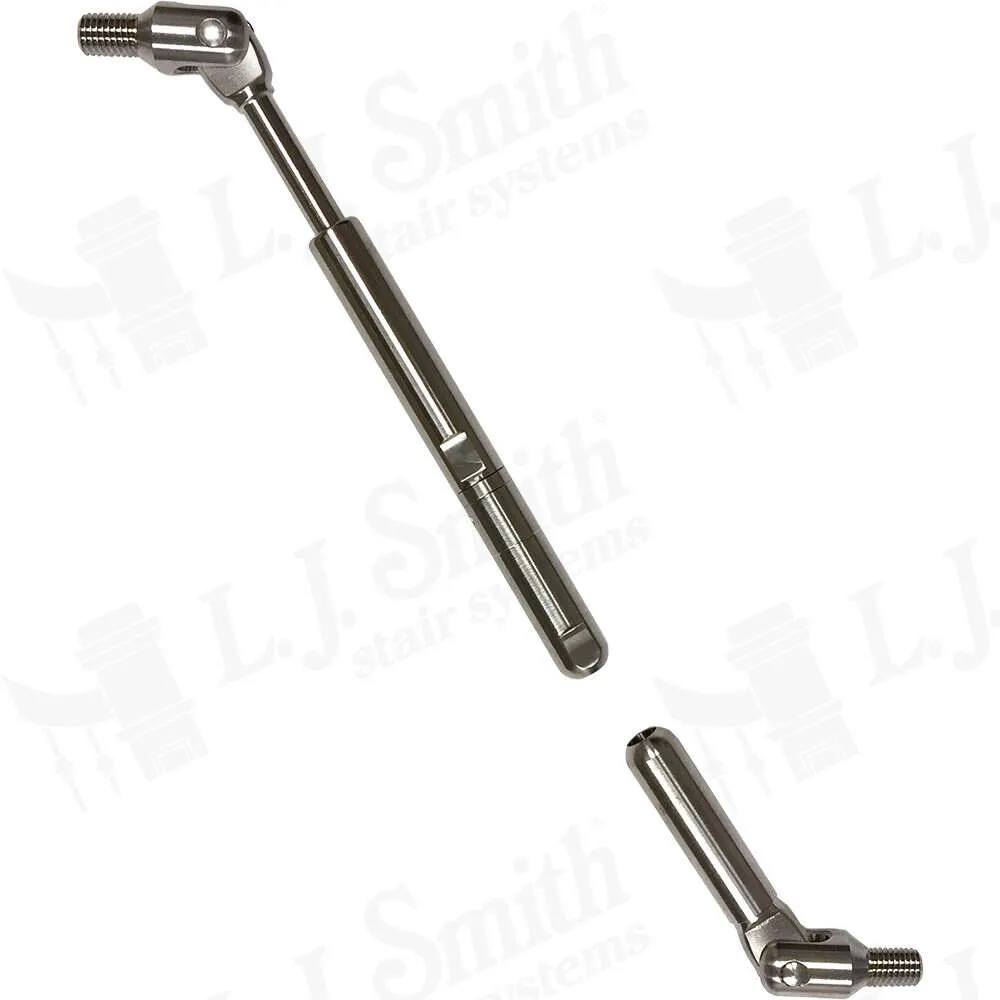 CR-MFTGS-SS - Metal Rake Newel Fixed/Tensioner Pair