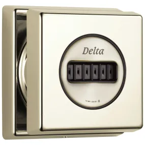 Delta Polished Nickel Finish H2Okinetic Wall Mounted Adjustable Shower Body Spray Includes Rough-in Valve D2062V
